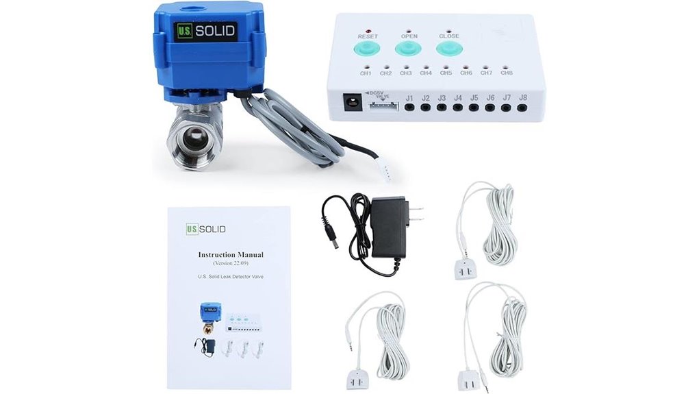 automatic leak detector valve