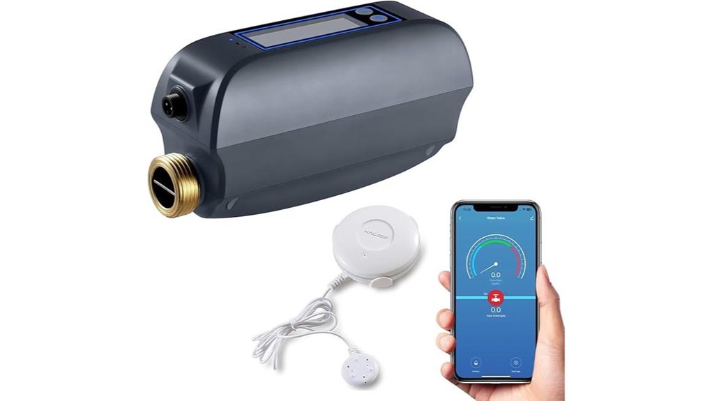 wifi valve detects leaks