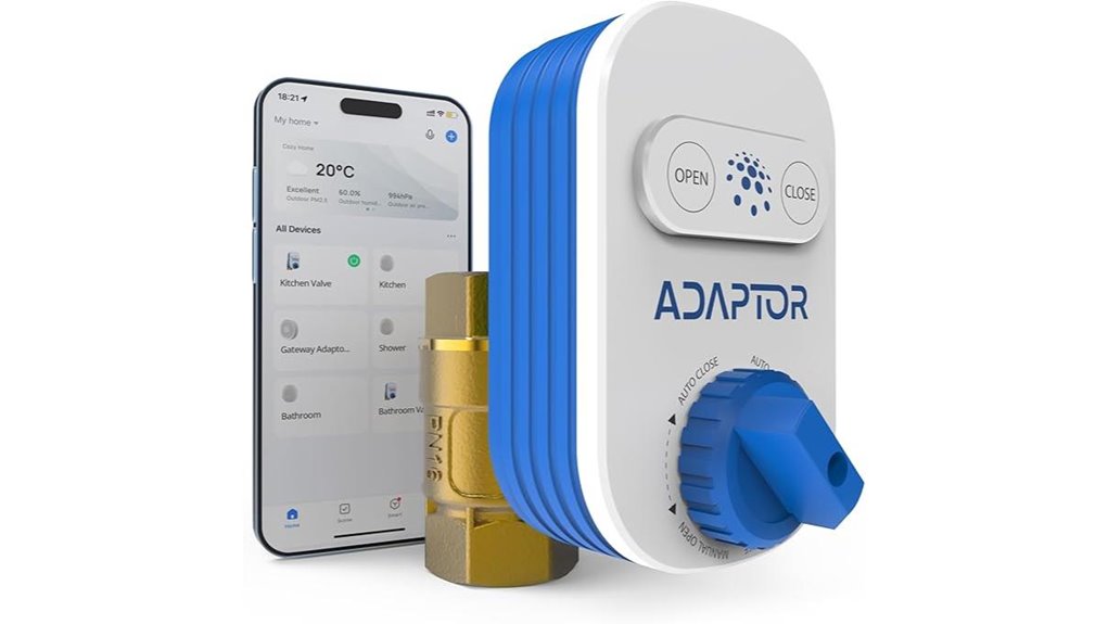 zigbee 3 0 ip55 valve